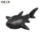 Конструктор Черная Акула большого размера, игрушки для детей, развивающие кубики сделай сам, совместимые с моделями животных, аксессуары, подарки