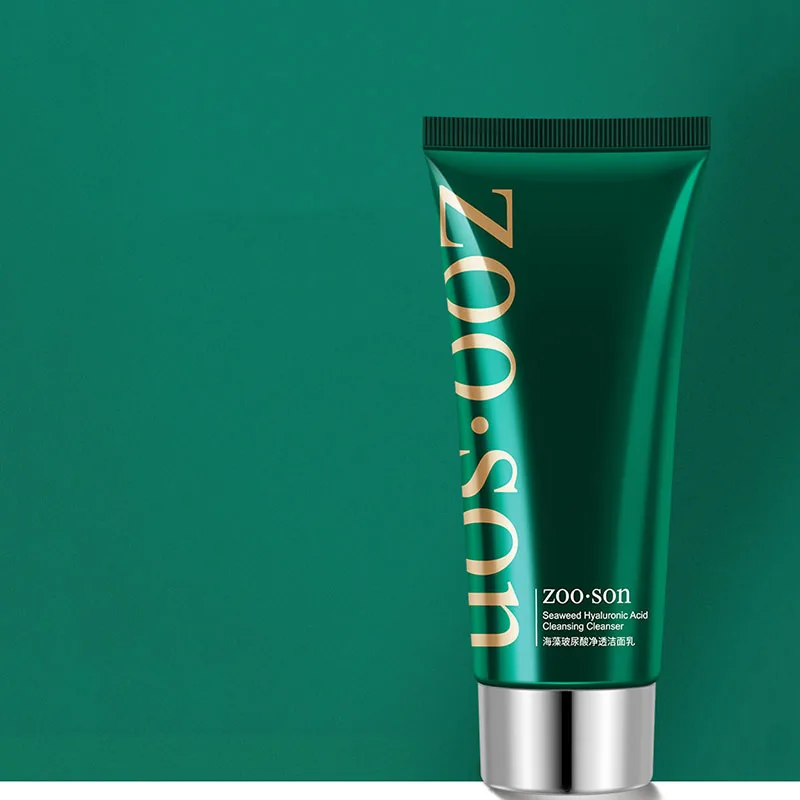Морские водоросли Гиалуроновая кислота очистки моющее средство нежное и