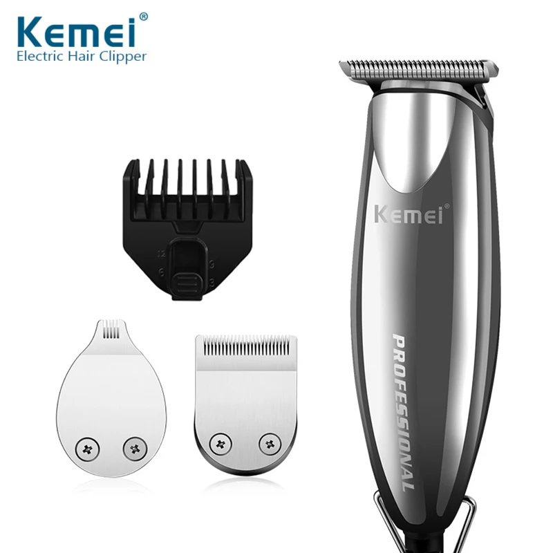 

Kemei Wired Hair Clipper Detachable Blade Kemel Cutting Machine Keimei Beard Trimmer Kemey Sideburns Shaver Kamei Razor Kmei Cut