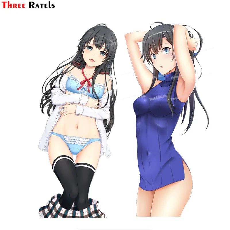 

Три Ratels A56 Yukinoshita Yukino Yahari Ore No Seishun Lovecome Wa Machigatteiru аниме Виниловая наклейка для Xiaomi Авто Наклейка