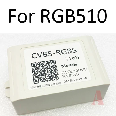 Смарт-камера заднего вида с логотипом для VW Golf/SPOTSOAN/Passat CC B6/Magotan CVBS RGB RCD510 RNS510 RNS315 RCD330 - Название цвета: RCD510 RNS 510