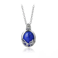 the vampire katherine blue natural stone necklace cosplay party movie jewelry wholesale gilbert necklace