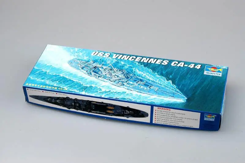 

Трубач 1/700 05749 USS Vincennes CA-44