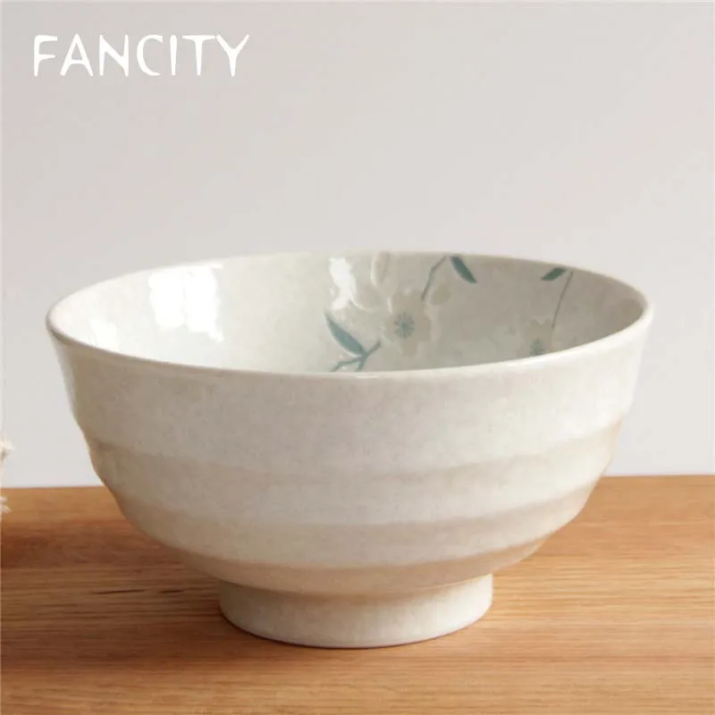 

FANCITY Koi-yaki Hakuei turned into ramen bowl, large noodle bowl, soup bowl, Japanese cuisine bowl