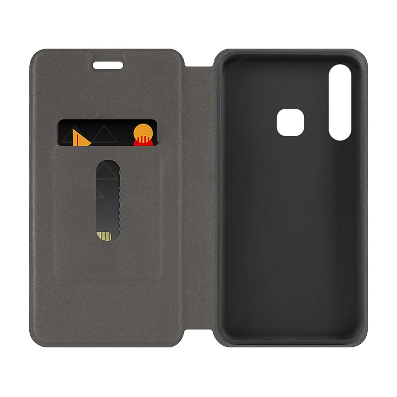 Сумка из ткани для Infinix Smart 3 Plus чехол откидная крышка кожанный Мягкий силиконовый