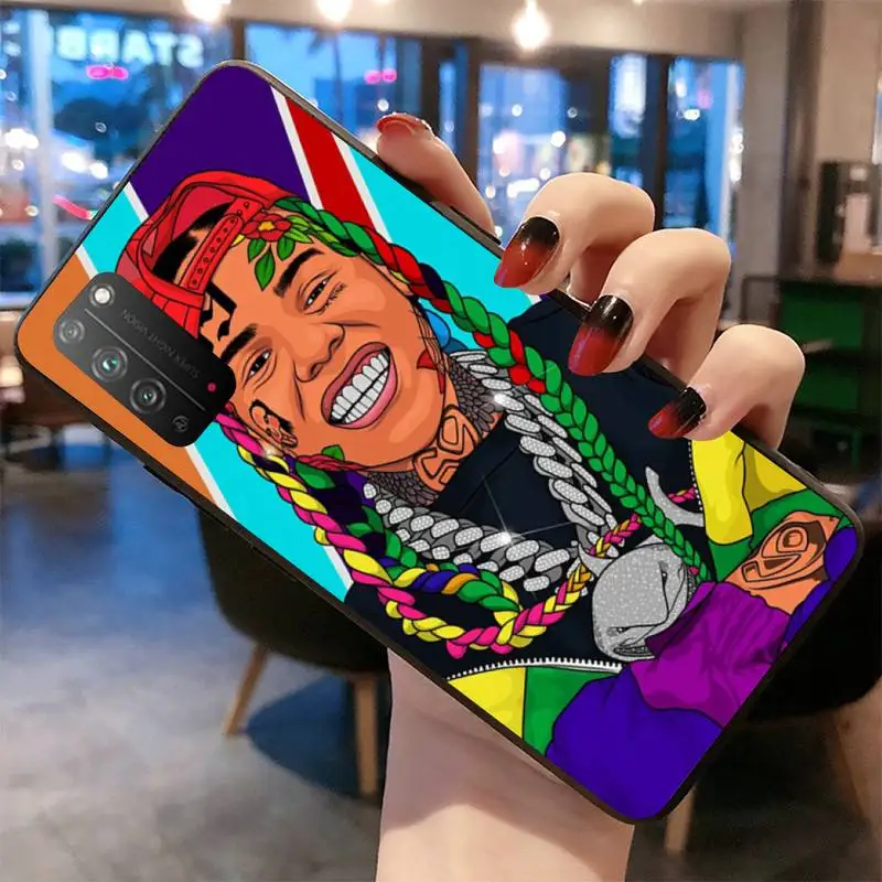 

Tekashi 6ix9ine SixNine 69 Rapper Phone Case for Huawei Honor 30 20 10 9 8 8x 8c v30 Lite view 7A pro