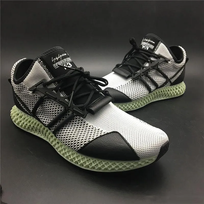 Высокое качество 4D принт обувь для пробежек Непобедимый консорциум бегун Y 3 цвет