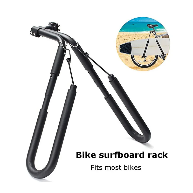Soporte de tabla de surf para bicicleta, Kit de soporte de 8 pulgadas, 25-32mm, para Wakeboard, para verano