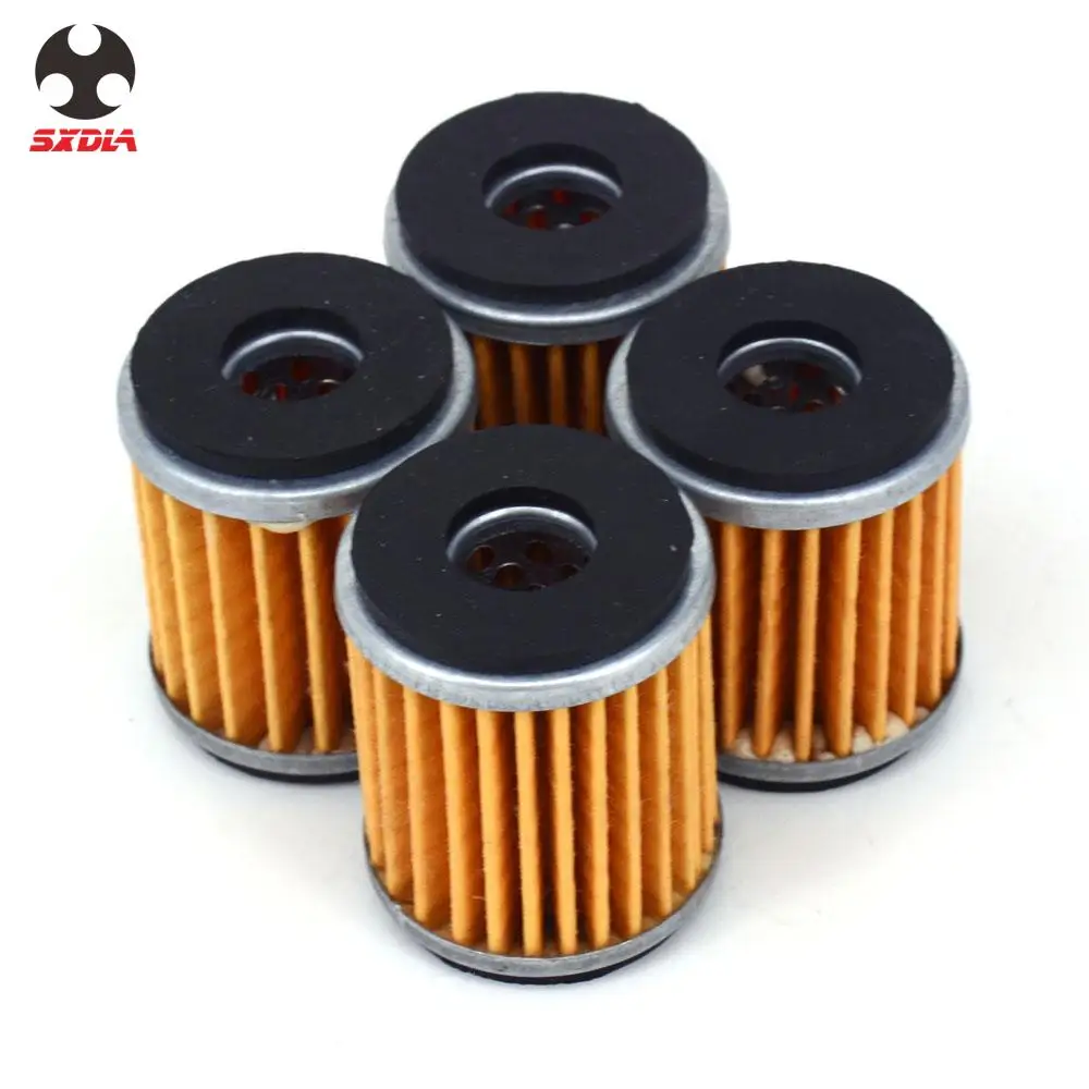 Мотоцикл 4 шт. машинный фильтр масляного фильтра двигателя для YAMAHA WR125 YZF-R1 WR250 XG250