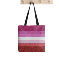 shopper inclusive faux lipstick print tote bag women print harajuku shopper handbag girl shoulder shopping bag lady canvas bag