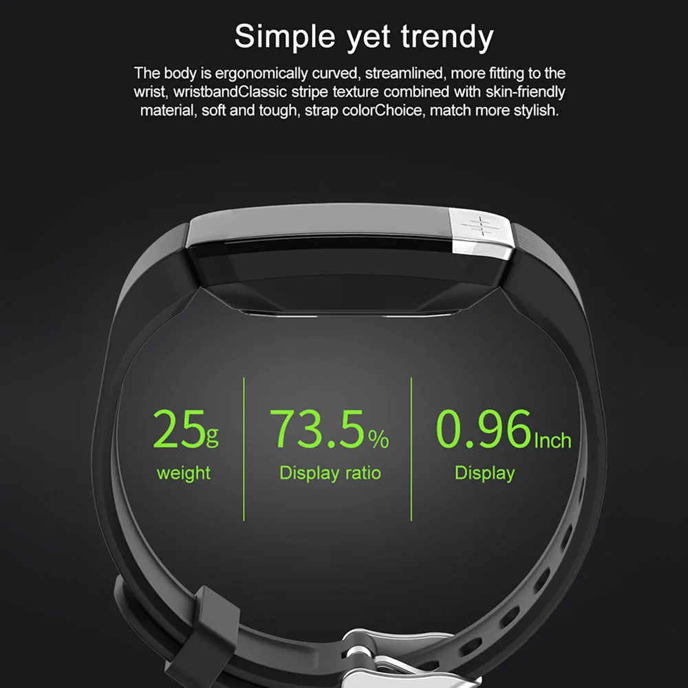 Умный Браслет термометр измерение температуры тела мониторинг здоровья сна