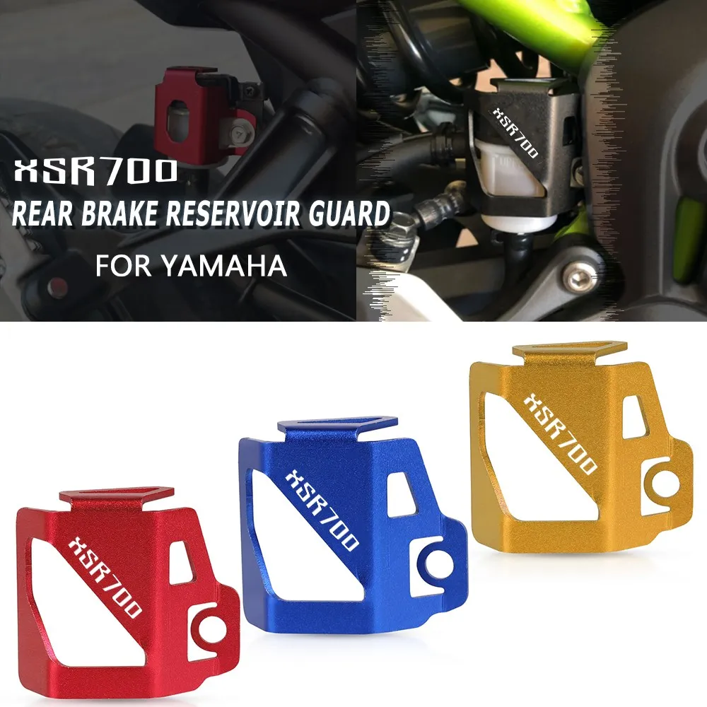 

Motorcycle Accessories Rear Brake Reservoir Guard For Yamaha XSR700/XSR900 2017-2020 XSR 700 2018 2019 Back Cup Cover Protective