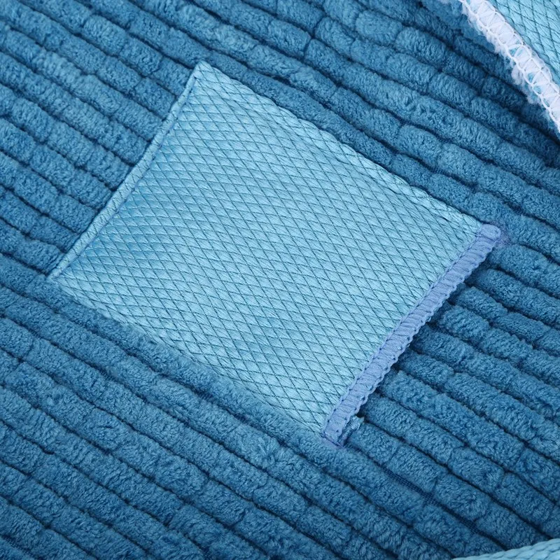 

minifiber Pads Washable Coral Cloth for H2O H20, VAX S2 & Bionaire Steam Mop Blue