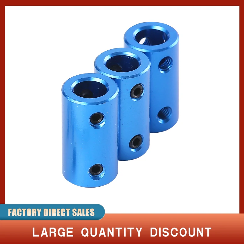 D14L25 муфта из алюминиевого сплава с отверстием 3*5 мм 4*6 5*8 деталь для 3d-печати