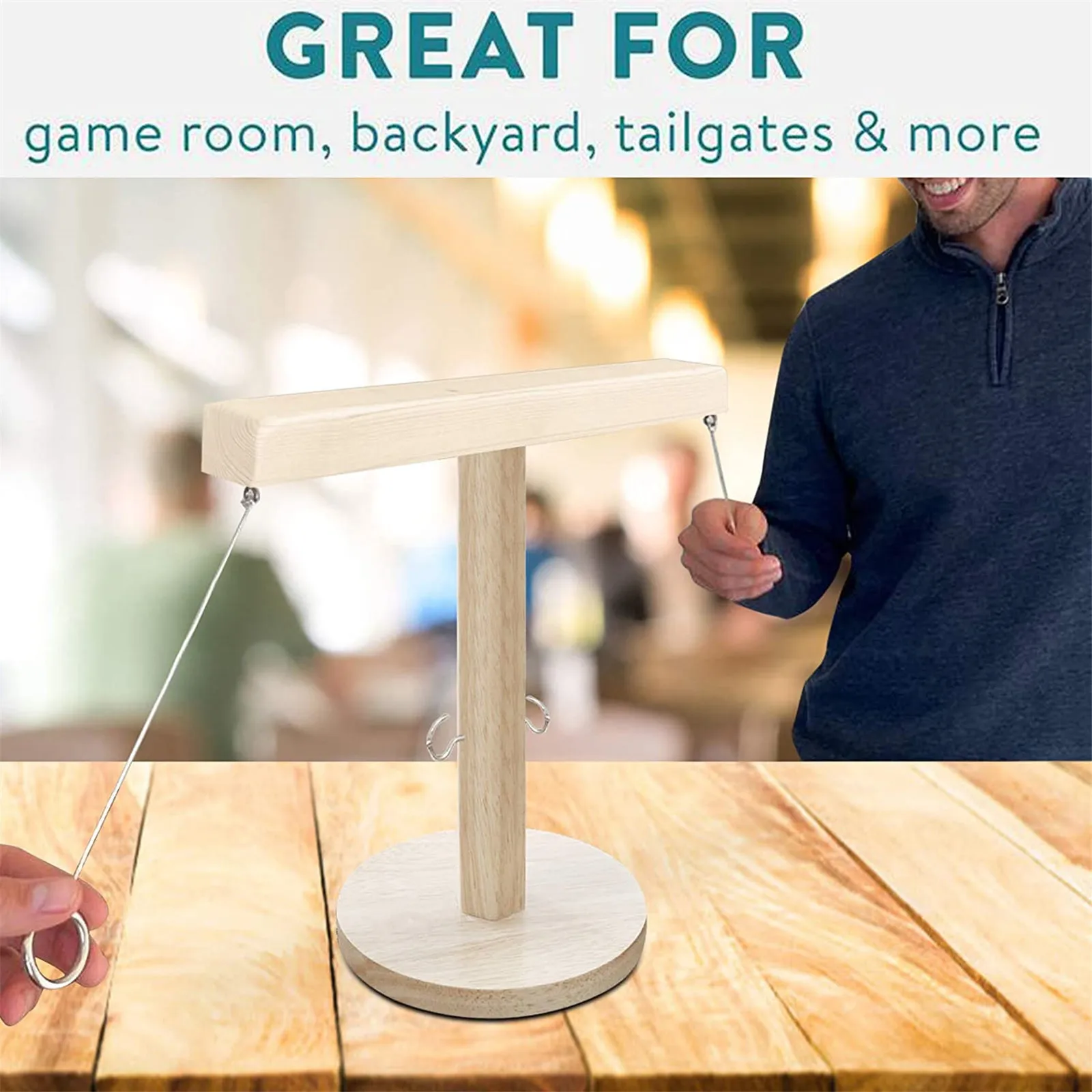 

Ring Toss Game Party Toys Handheld Board Game Ring Hook Game For Home Bar Party Drinking Interactive Game For Bars Home Hot