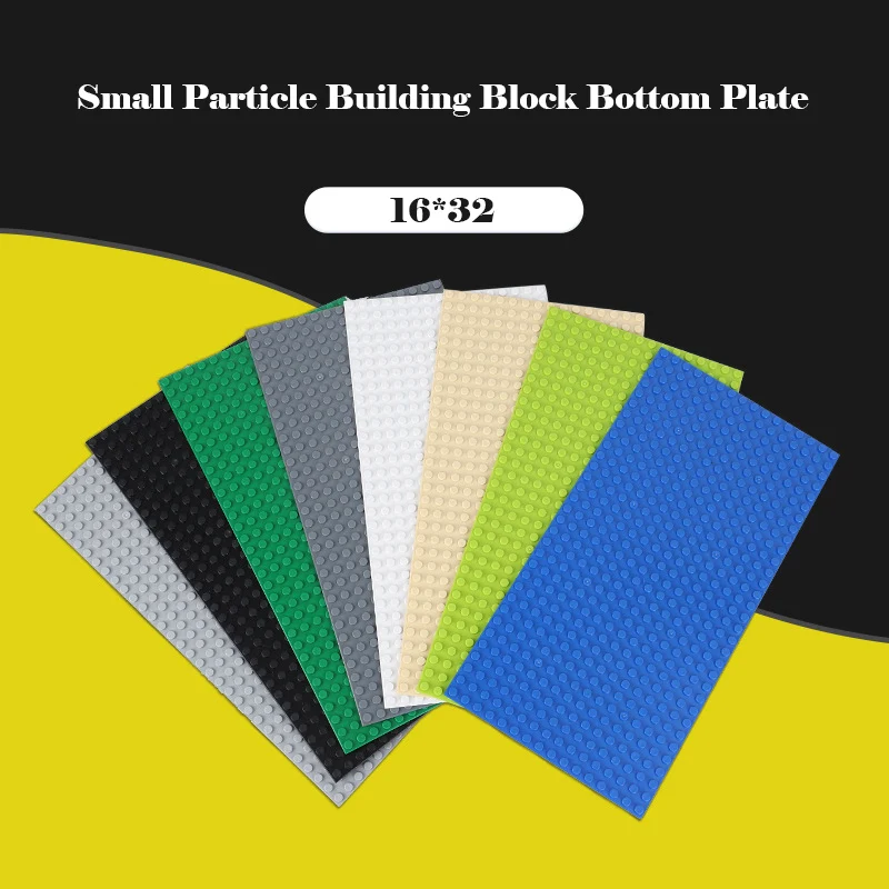 

16x3 2/32x32 маленькие частицы строительный блок Нижняя пластина и столб Дети DIY Сборка строительный Блок Игрушка совместима с брендом