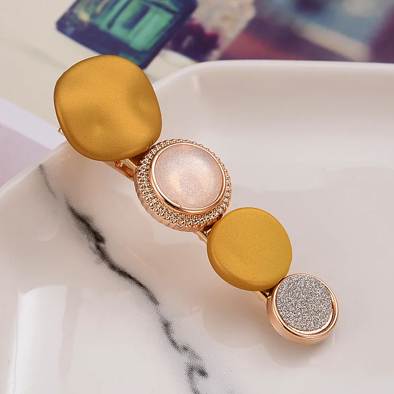 

Fashion Sweet Fantasy starry sky girl BB clip bangs clip simple elegant side clip wild temperament word clip hair accessories