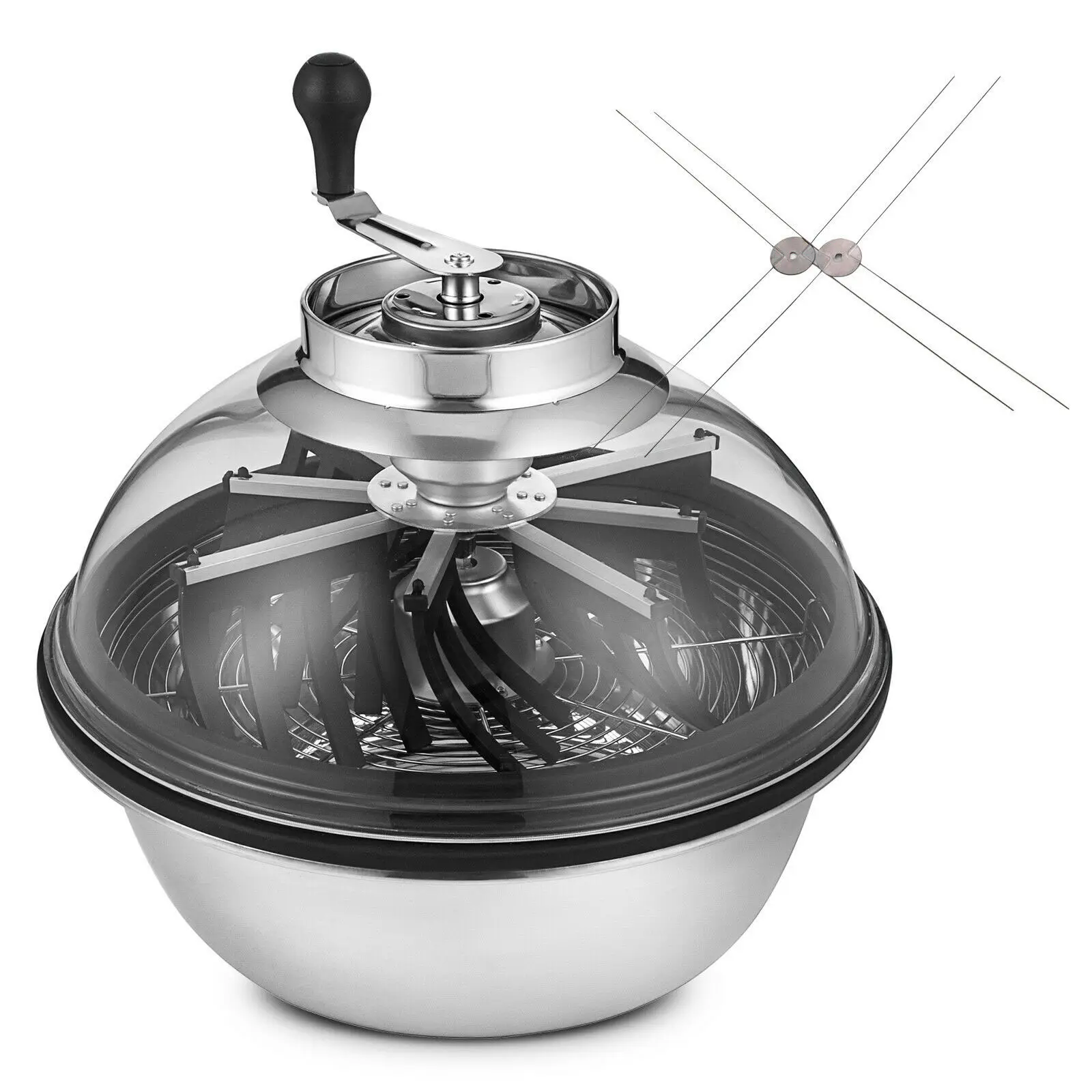 48 см ручной завод бутон чаша в форме листа триммер видимые цветы 19 &quotНержавеющая