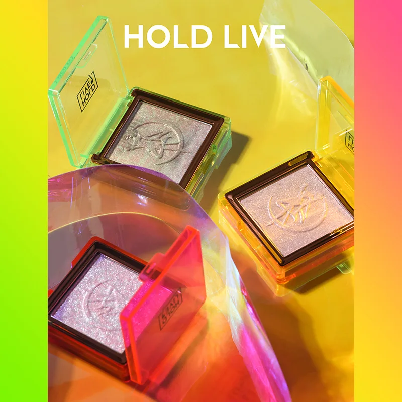 HOLDLIVE Хайлайтер для лица осветитель бронзаторы палитра макияж набор свечения