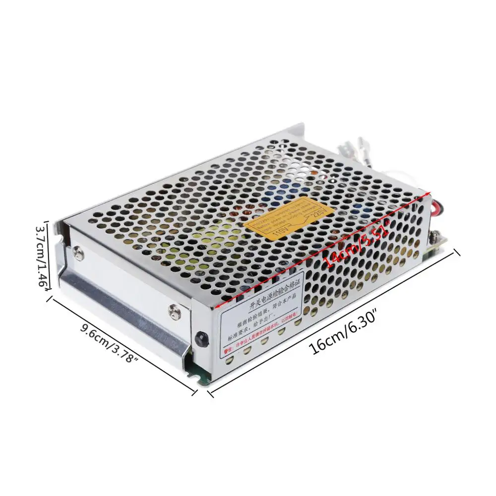 Импульсный источник питания с монитором для зарядки аккумуляторов на SC 120W 12V10A