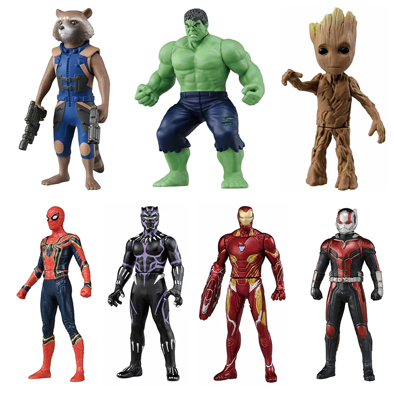Фигурки героев Фильмов Marvel Takara Tomy коллекция металлических фигурок 8 см Халк
