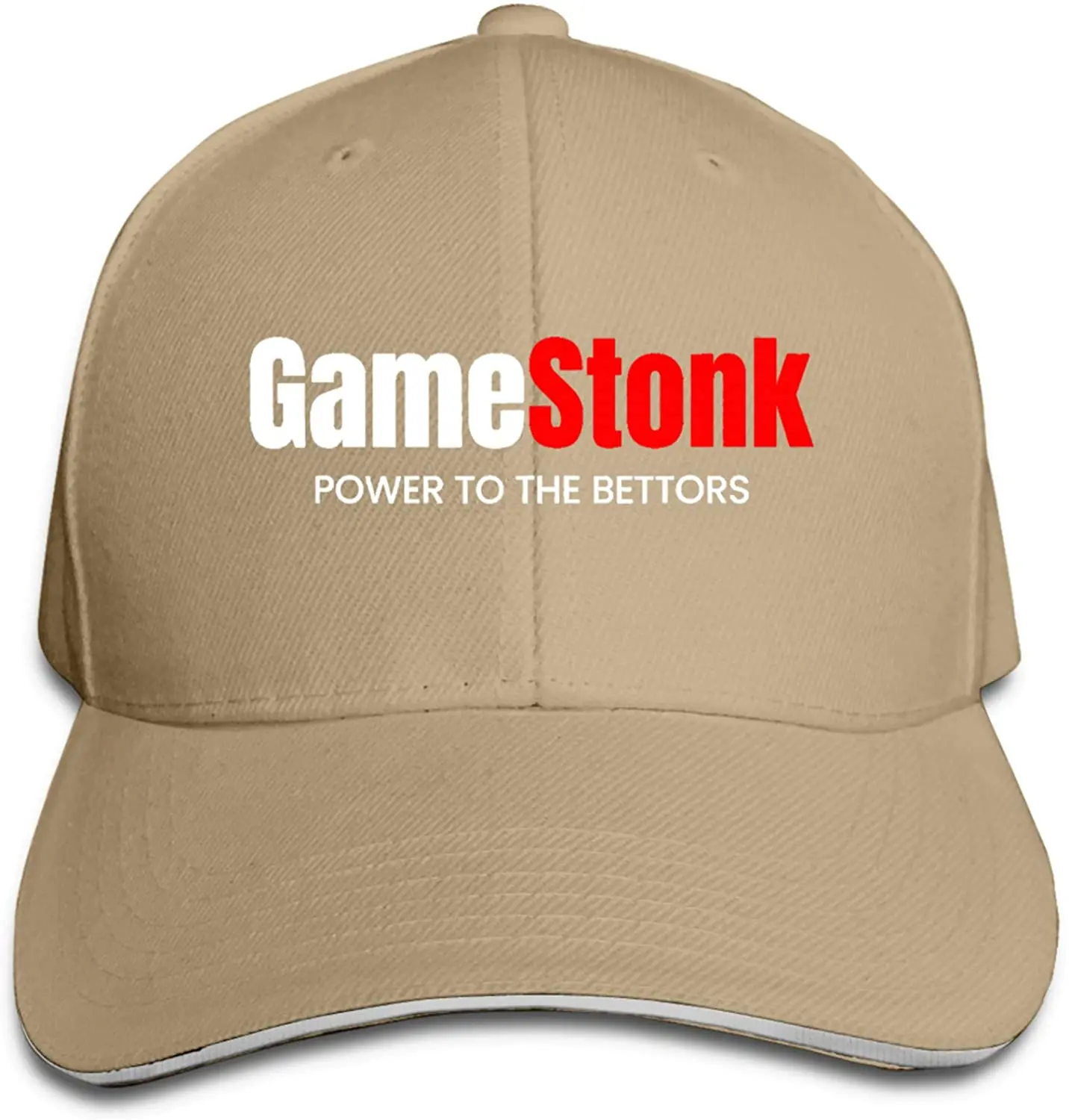 

Регулируемая Бейсболка унисекс Game Stonk Power to The Bettors