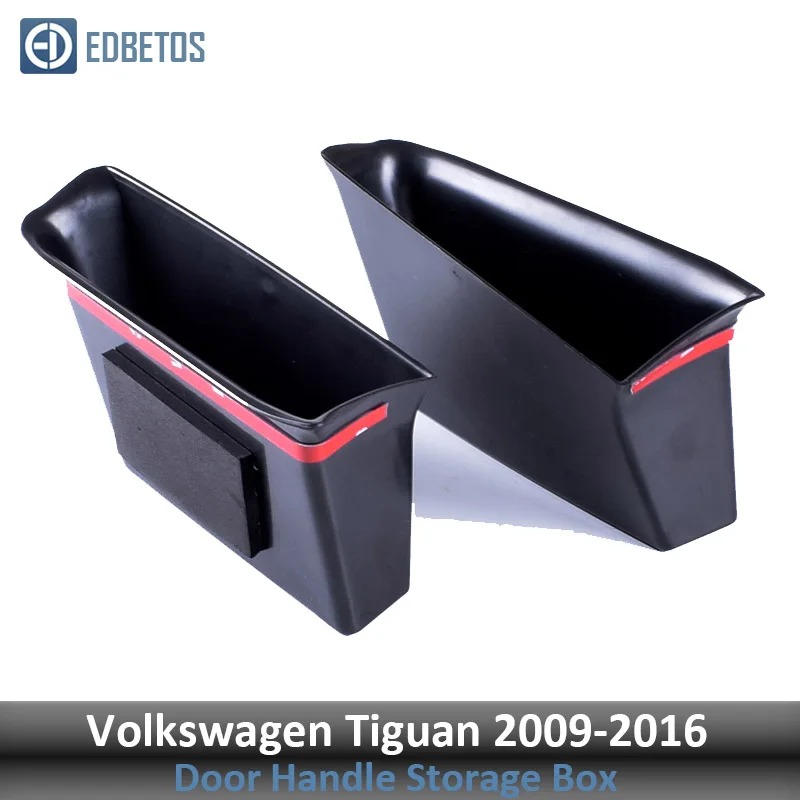 Для Volkswagen Tiguan 2009 2010 2011 2013- дверная ручка подлокотник контейнер держатель лоток коробка для хранения Органайзер аксессуары