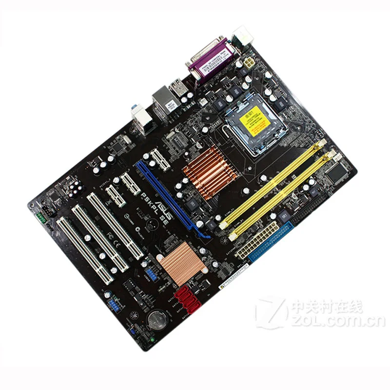 Материнская плата ASUS P5KPL SE LGA 775 DDR2 4 Гб для Intel G31 P5KPL-SE системная ATX SATA II PCI-E X16 б/у |
