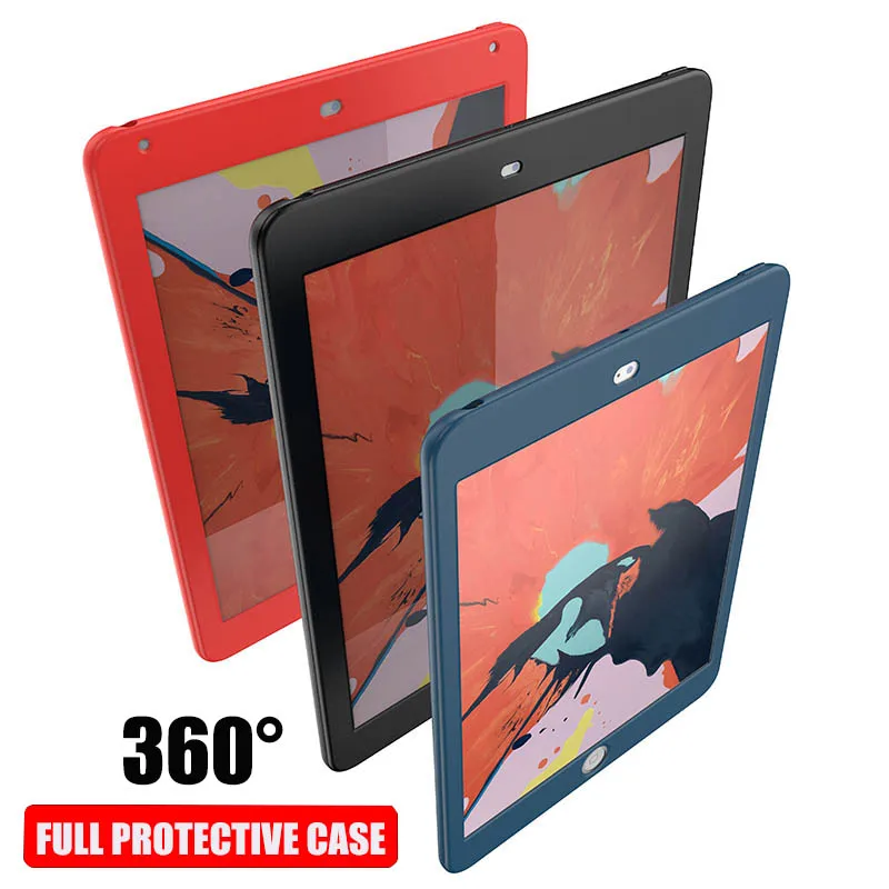 Защитная пленка из закаленного стекла для iPAD Mini 1 2 3 7 9 чехол 360 градусов спереди и