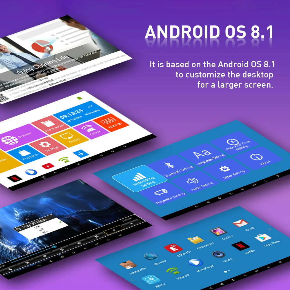 Мини-проектор Everycom D023 4k DLP-луч Pico-проектор для Android 8 1 аккумулятор 5000 мАч телефон с