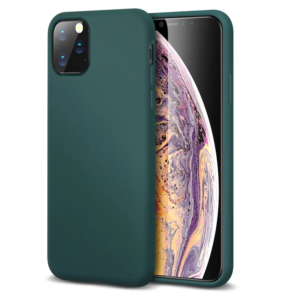 ESR жидкий силиконовый резиновый чехол для iPhone 11 Pro Max Yippee цветной мягкий чехол для iPhone 11 противоударный чехол для iPhone 11 Pro