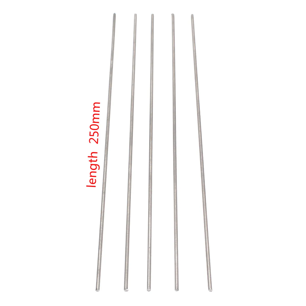2 pieces of titanium rods and shafts with 5mm diameter 250mm length for industrial tools | Welding Rods