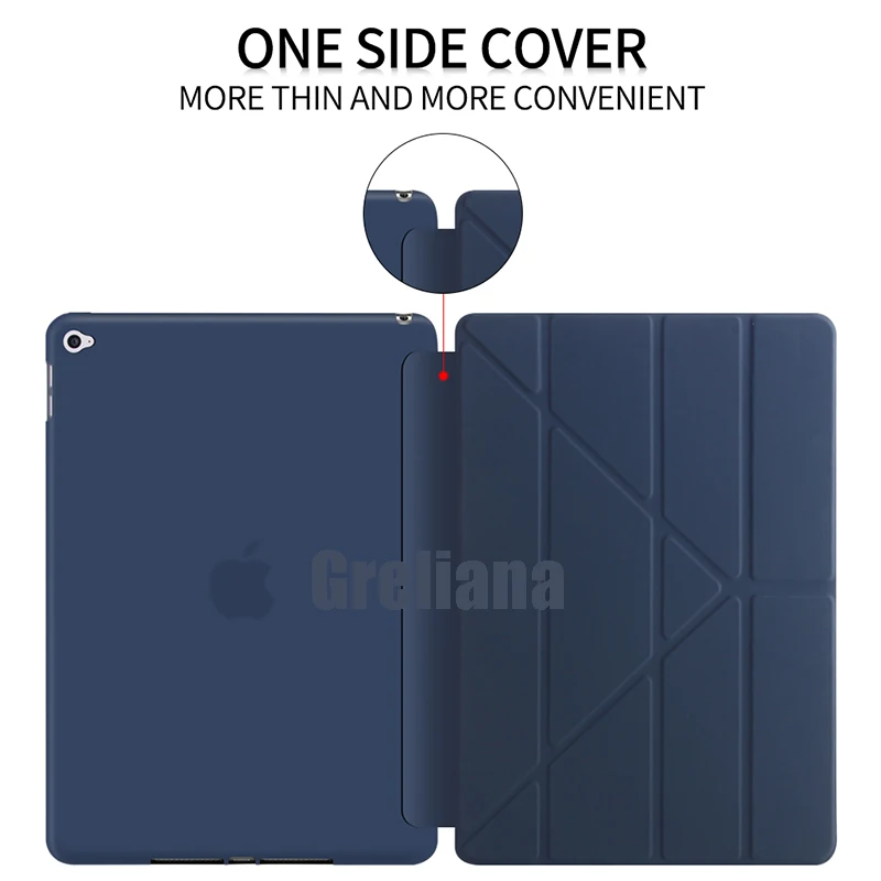 TPU Case for iPad 10.2 Pro 10.5 Air 3 2019 11 2020 Flip Stand Magnet For 9.7 2017 2018 5th 6th Tablet Cover | Компьютеры и офис