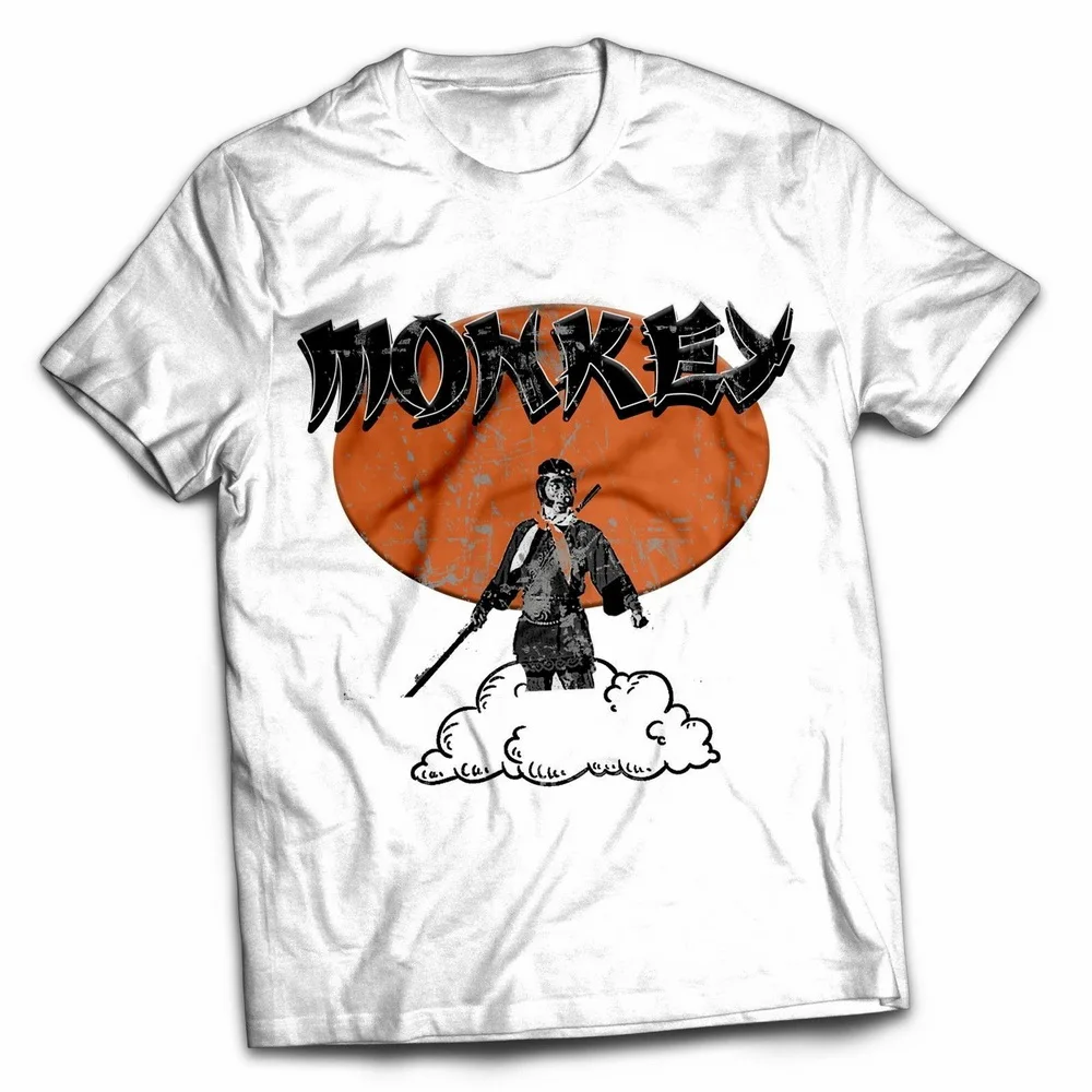 Обезьяна Волшебная фильм ТВ шоу Прохладный хип классический ретро 80S 90S Топы