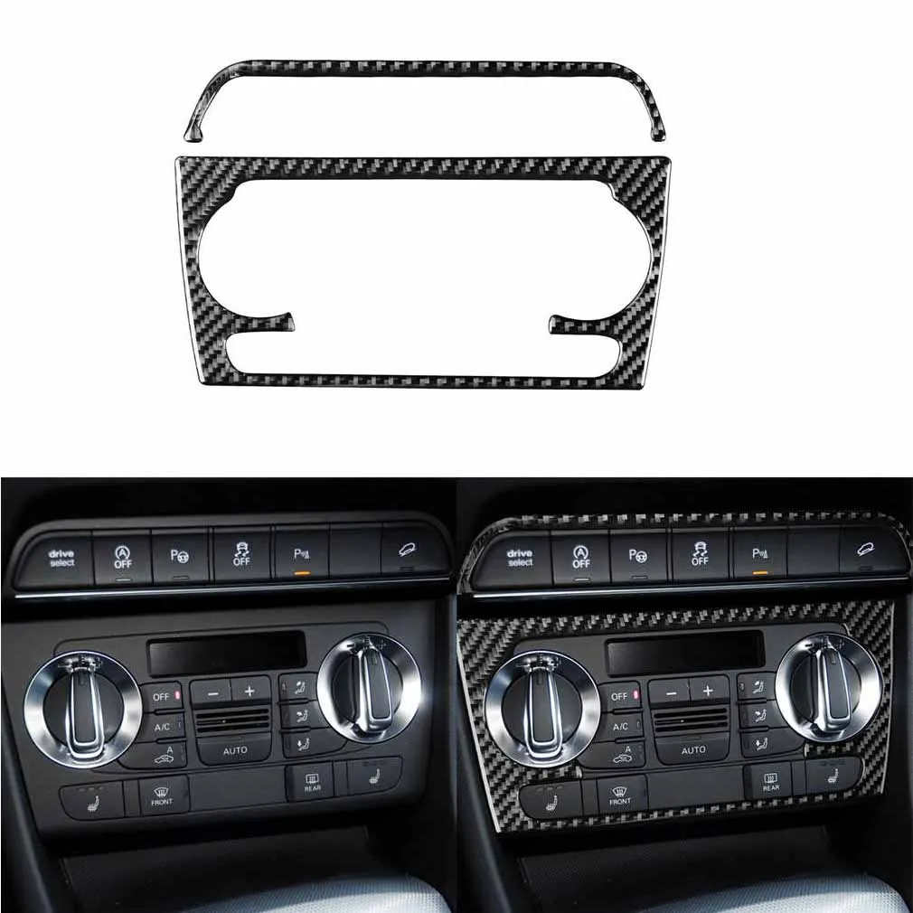 

Наклейка с кнопкой на вентиляционное отверстие из углеродного волокна для Audi Q3 13-18 14 15