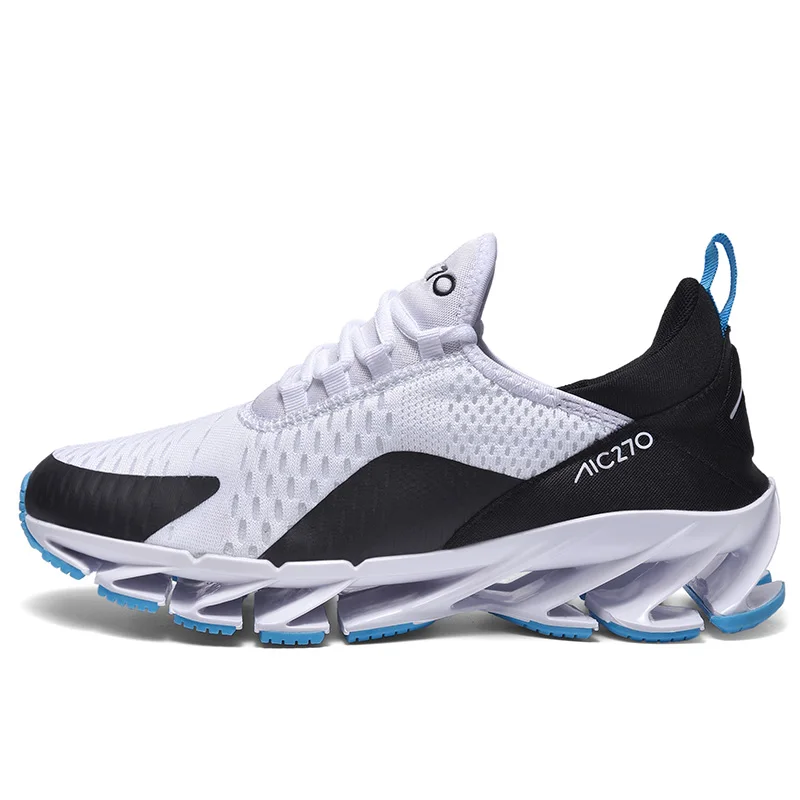 Мужские кроссовки дышащая сетчатая спортивная обувь для улицы зимняя на плоской