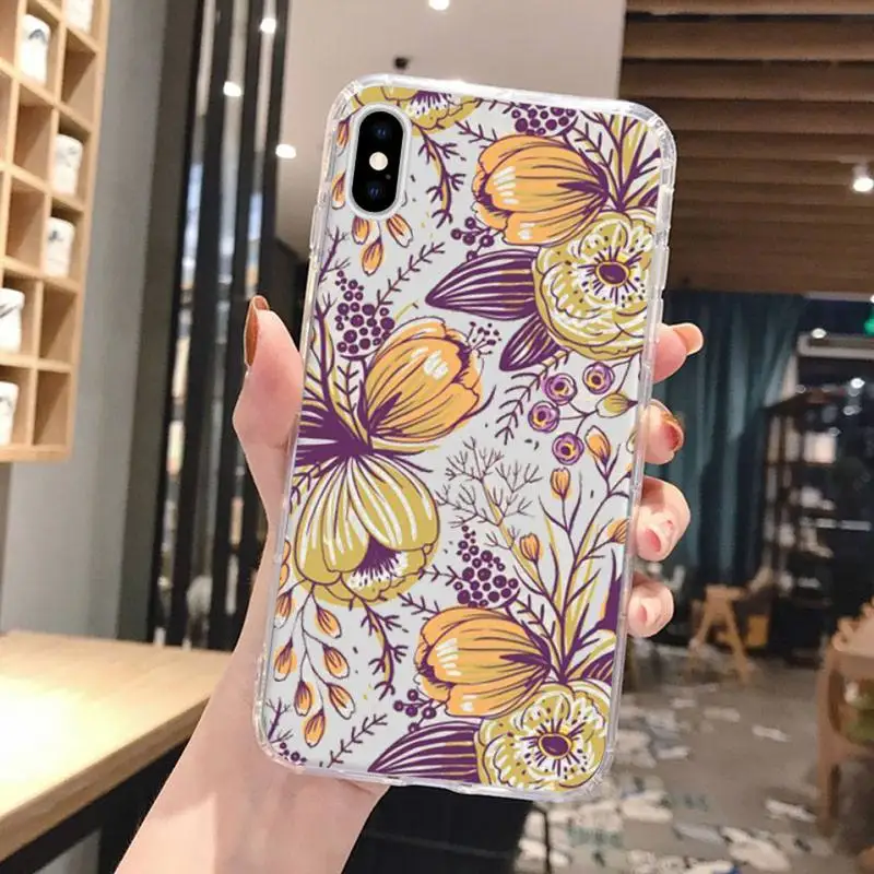 Чехол для телефона с цветочным узором в стиле ретро Huawei honor P mate 40 20 30 10 50 i 9 x pro lite 8a |