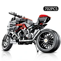 city motorcycle building blocks technical racing car motorbike vehicle supercar model diy bricks gifts toy for children gifts