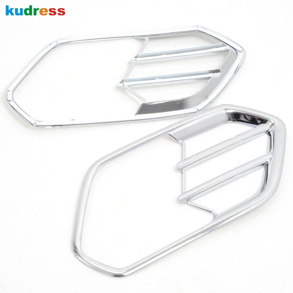 2 шт. хромированные передние противотуманные фасветильник для Ford Kuga Escape 2017 2018 2019