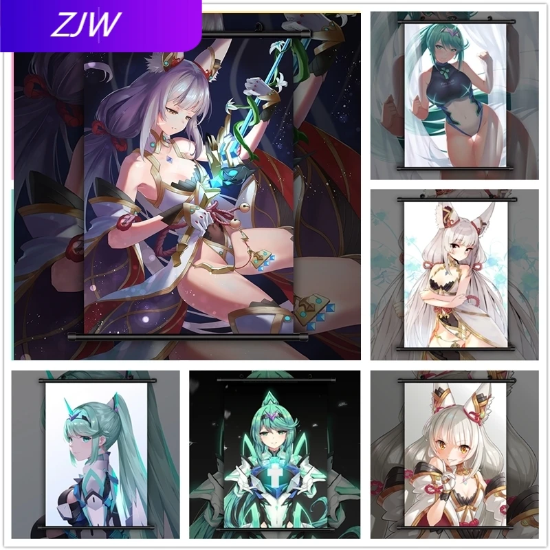 Алмазная живопись Xenoblade летопись 2 niya Pneuma анимация алмазы инкрустированный