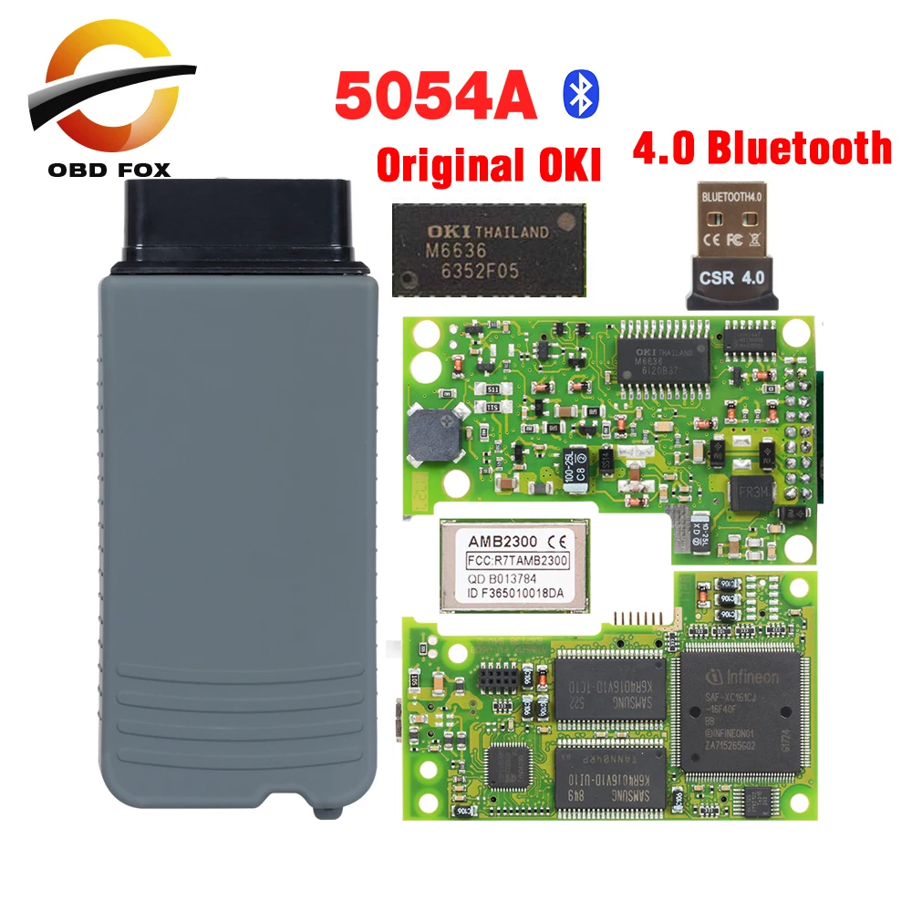 5054A ODIS V5.1.3 keygen OKI Bluetooth AMB2300 6154 wifi 5054 полный чип 5054 UDS для VAG диагностический инструмент