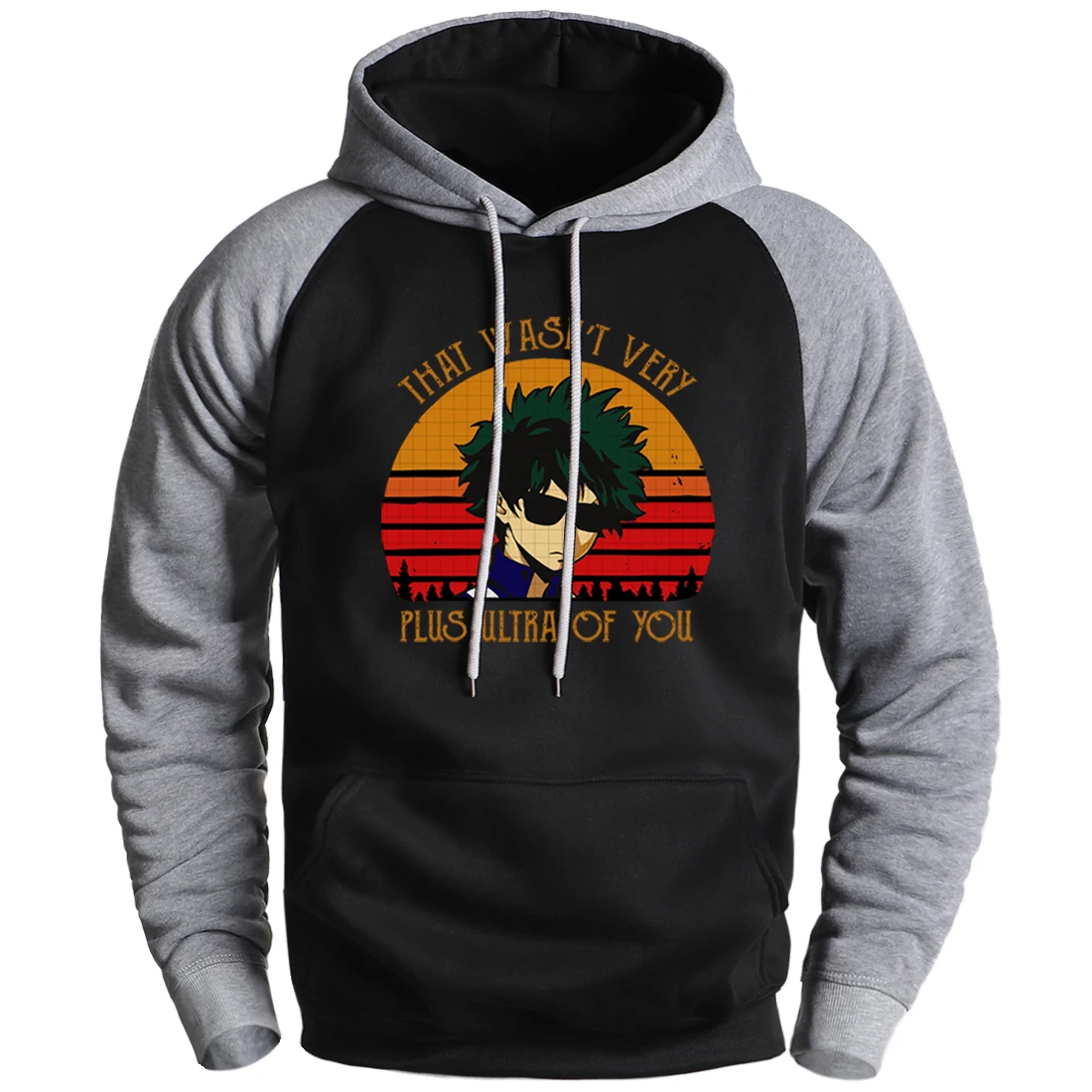 

Мужские Зимние флисовые толстовки с капюшоном My Hero academic Модное Новое поступление высококачественный дышащий реглан пуловер для улицы Supoleron...