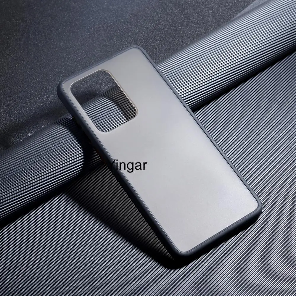 Для samsung Galaxy S20 S20Plus S20Ultra акриловый + ТПУ противоударный матовый защитный чехол на