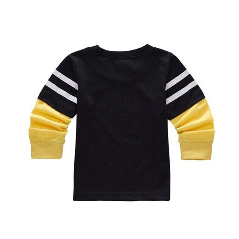 Детская одежда с героями мультфильмов футболка длинными рукавами для мальчиков