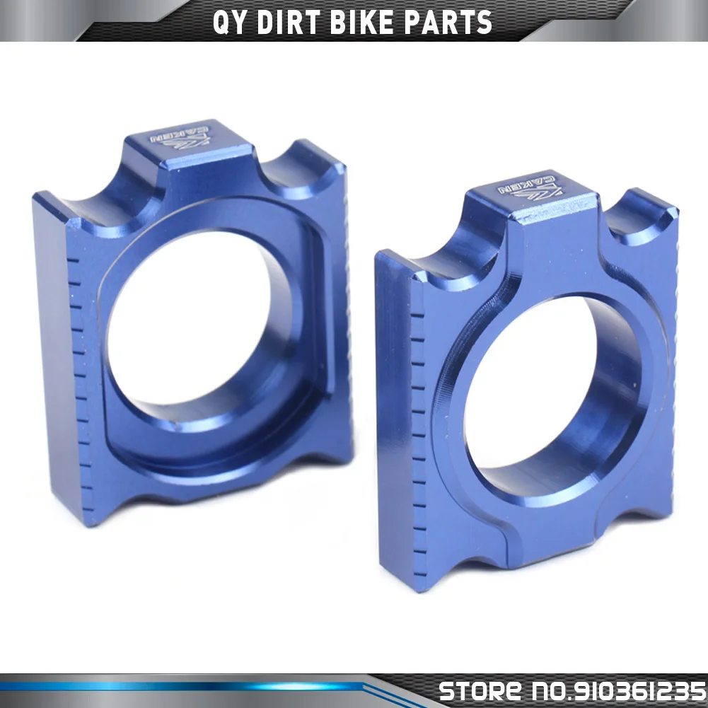 Блок регулировки цепи Заготовки CNC для YZ250F 12-16 YZ450F 10-16 внедорожного мотоцикла MX