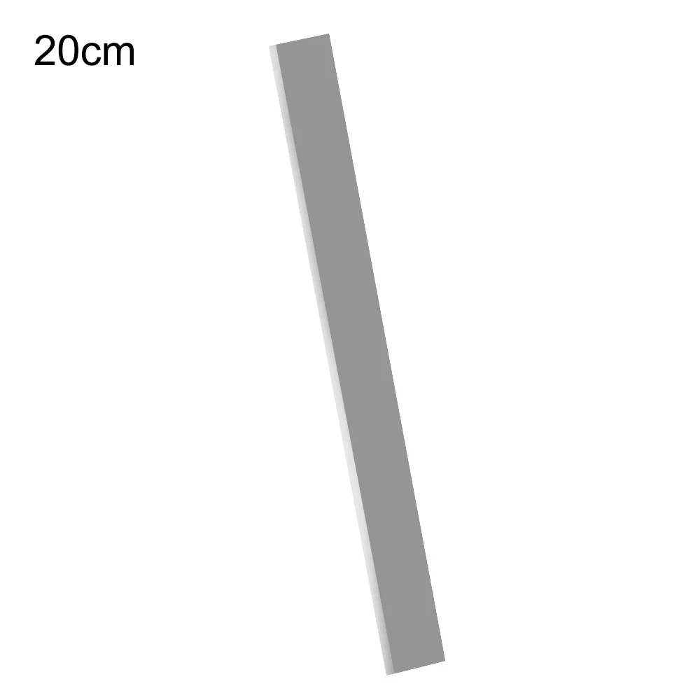 20cm 1 шт. Серебряный резак для глины из нержавеющей стали лезвие параллельный край гибкий сгибательный слайсер полимер керамика DIY ремесло инструменты скульптора - Цвет: 20cm