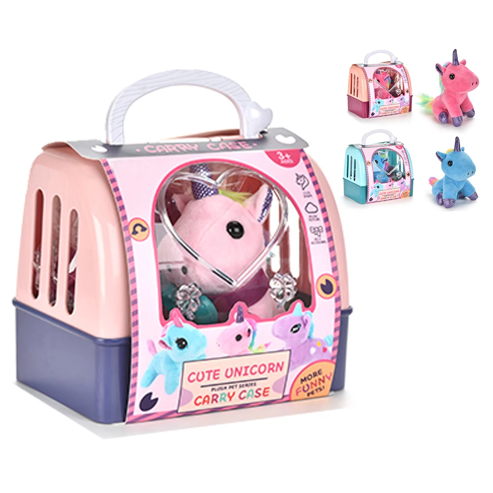 

2021 New Plush Unicorn Pet House for Kids Children