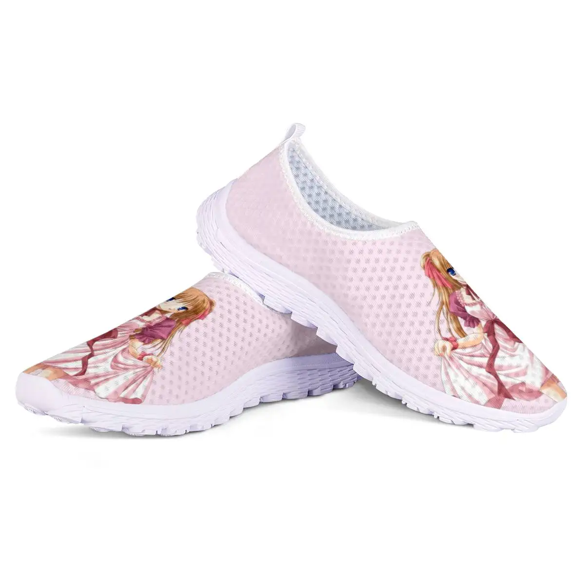 Женская повседневная обувь с логотипом на заказ Светильник Кроссовки из дышащей