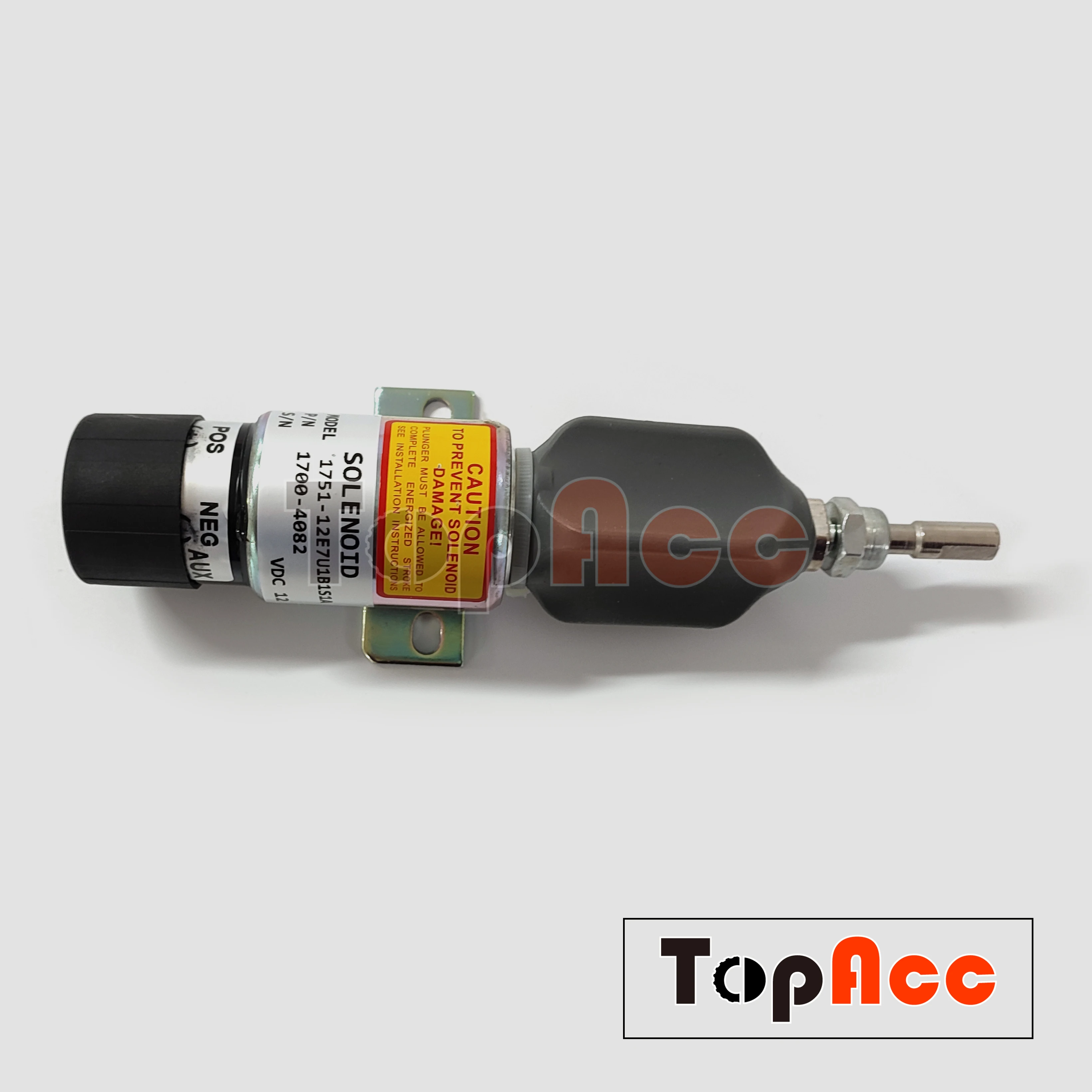 12 В 1700-4082 топливный стопорный электромагнитный клапан 1751-12E7U1B1S1A с 2 клеммами для