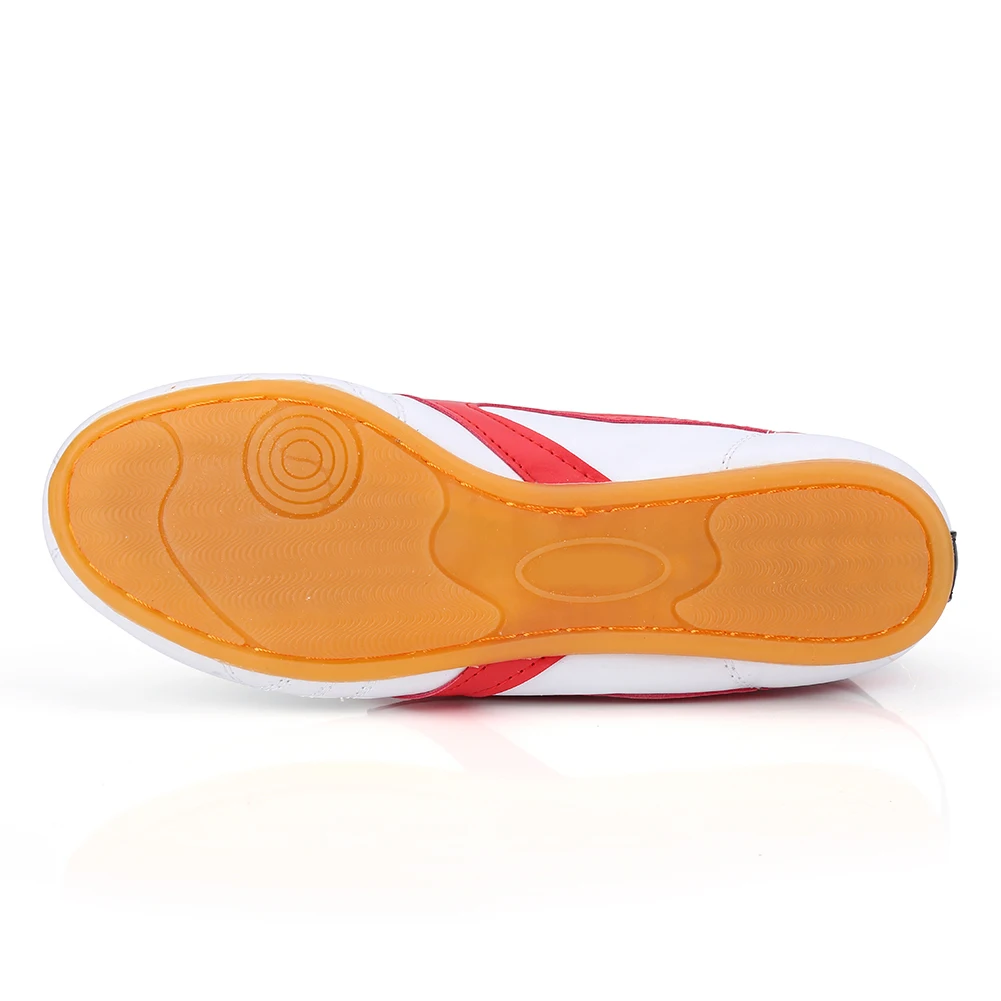 Дышащие ботинки в белую полоску для тхэквондо унисекс боксерская обувь кунг-фу